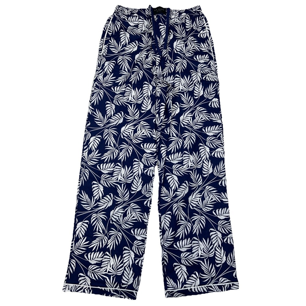 NWOT Ted Baker Luxe Print Pajama Pants In Bridge Botanical Mens Medium Pockets